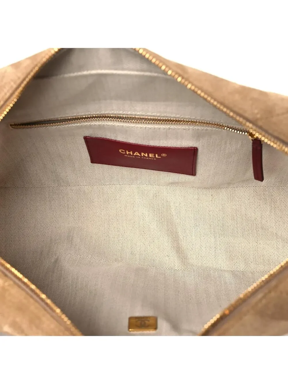 Chanel Suede Calfskin Quilted #295108C85B - Picture 5 of 11